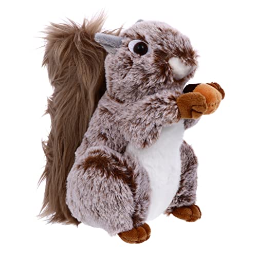 Totority Juguete de Peluche de Ardilla Juguete de Ardilla Realista Juguete de Peluche de Ardilla de Dibujos Animados Juguete de Peluche de Ardilla Animal de Peluche Juguete de Regalo de