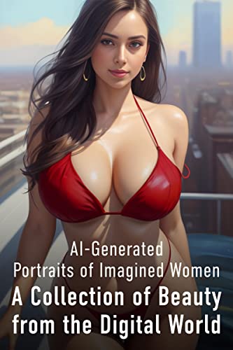 A Collection of Beauty from the Digital World 001: AI-Generated Portraits of Imagined Women (English Edition)