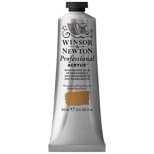 Winsor & Newton - Tubo de acuarela de 60 ml, Oro Renacimiento