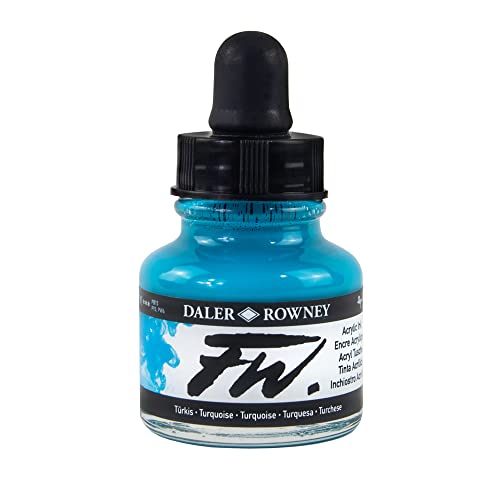 Daler Rowney FW Ink 29.5ml Turquoise