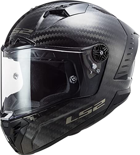 LS2, casco integral de moto Thunder gloss carbon, L