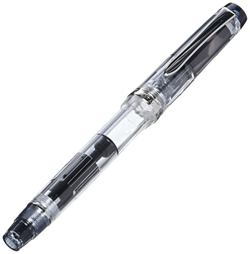 PILOT pluma estilográfica patrimonio personalizado 92, cuerpo transparente, M-NiB