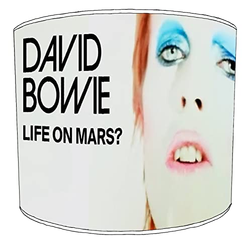 David Bowie Life On Mars - Pantalla para lámpara de techo (20 cm)