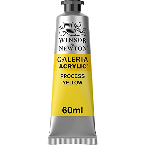 Winsor & Newton Galeria ;- ;Acrílico, Process Gelb, 60ml - Acrylfarbe