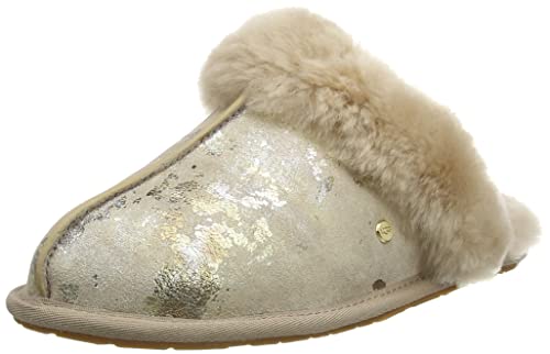 UGG WOMEN'S SCUFFETTE II GOLD WASH SLIPPER BEACHWOOD 37 EU