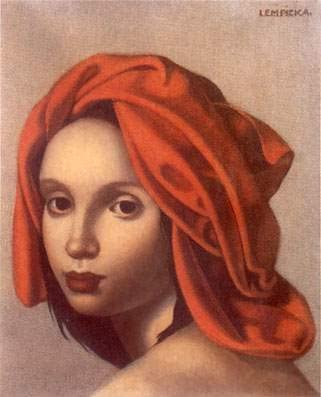 PosterDesign Digital Art Studio Lienzo calidad museo, poster o lamina para enmarcar, 03, Tamara de Lempicka - 30 x 40 cm (A3), POSTER PROFESIONAL