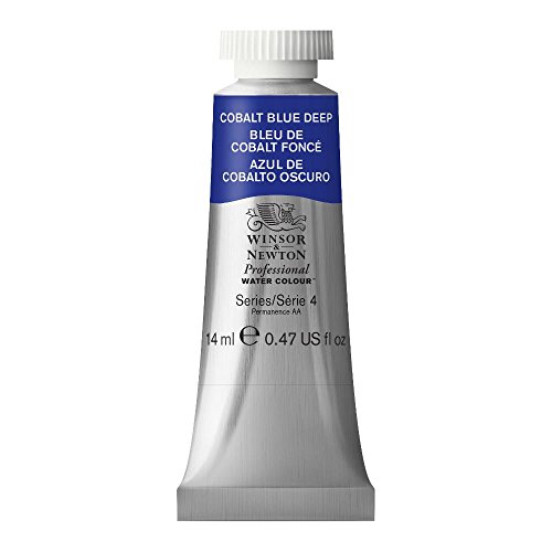 Winsor & Newton Acuarela Profesional, Azul Cobalto Oscuro, 14 ml