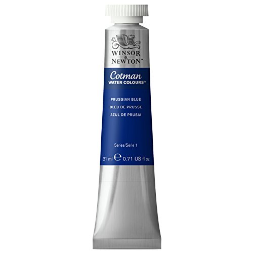 Winsor & Newton Cotman - Tubo Acuarela, 21 Ml, Azul De Prusia