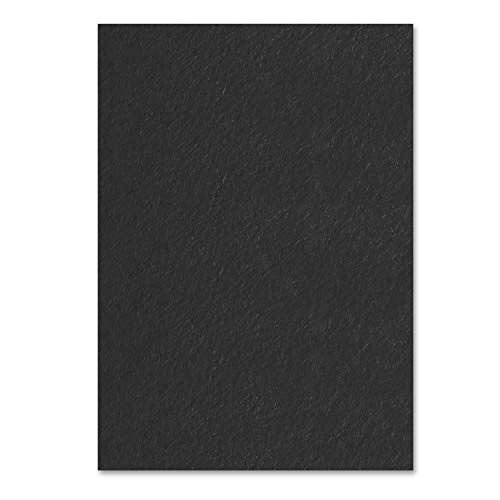 Negro, A4 300 g/m² Papel de Colores Cartulina Carton, 50 hojas