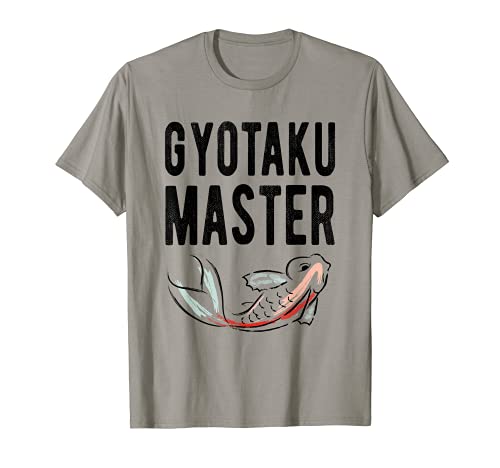 Gyotaku Hobbie diseño para papá japonés de impresión de peces Camiseta