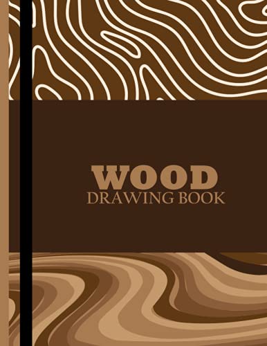 blank wood drawing book :: large 8.5*11 blank white pages for painting, drawing, writing, sketching and doodling 150 pages with durable premium matte ... pad / darawing paper tablet/ art paper book)