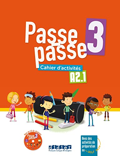 Passe-passe 3 A2.1: Cahier d'activités - 9782278093199