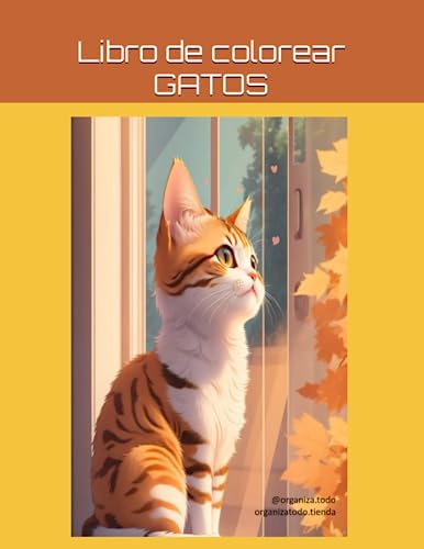 Libro de colorear GATOS: Libro de colorear gatos