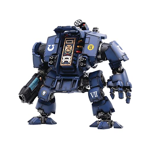 MERCHANDISING LICENCE Dark Source Trading Joytoy - Martillo de Guerra 40,000 - Ultramarines Redemptor Dreadnought Brother Tyleas 1/18 Figura