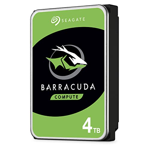 Seagate Technology BarraCuda, 4 TB, Disco duro interno, HDD, 3,5