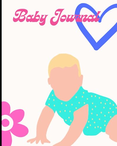 Pink Baby Girl Illustration Journal Cover