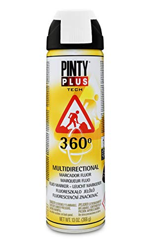 Spray marcador 360º PINTYPLUS TECH 650cc blanco T101