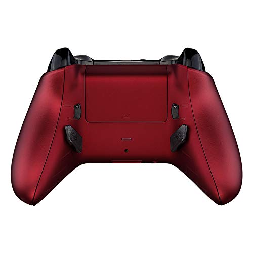 eXtremeRate Lofty Programable Remap&Gatillo de Parada Kit para Xbox (Actualización Board,Carcasa Trasera,Agarre,Botones Posterior,Trigger Lock para Mando de Xbox One S X-Modelo 1708)-Rojo Escarlata
