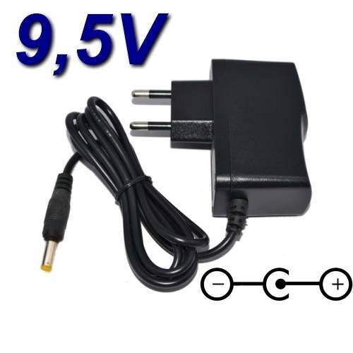 TOP CHARGEUR * Adaptador Alimentación Cargador Corriente 9.5V Reemplazo Recambio Casio AD-E95100LE/ AD-E95100L / AD-E95100 / AD-E95100LG / ADE95E / AD-E95 para Teclado Sintetizador Piano Casio