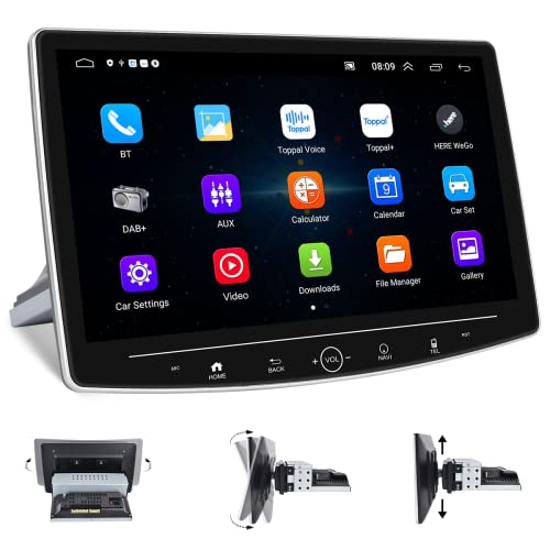 Hikity Radio de Coche Android 1 DIN con 10