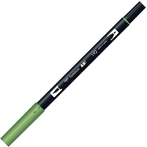 Tombow : Dual Tip Blendable Brush Pen : Asparagus