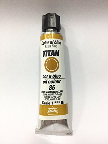 ÓLEO OCRE AMARILLO TITAN Extrafino 6 - 20ml. Nº 88