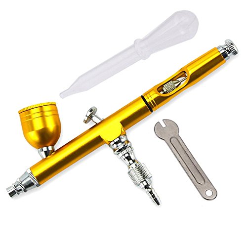 Modelo de aerógrafo de Doble acción y Tatuaje, Kit de aerógrafo para Pintura artística con manicura en Spray Modelo