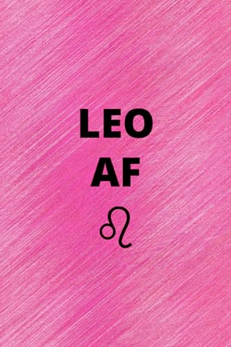 Leo Notebook, Lined - Journal, Diary, Astrology, Gratitude, Prayer, Horoscope, 6x9, 172 pages