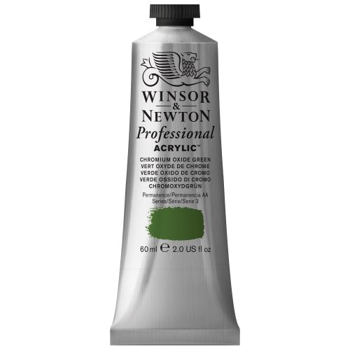 Winsor & Newton - Tubo de acuarela de 60 ml, Verde Oxido De Cromo