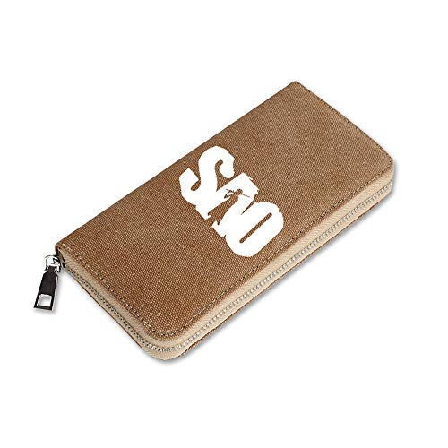 Anime Sword Art Online Billetera Estudiante Cartera Lienzo Billetera Portatarjetas Monedero Wallet