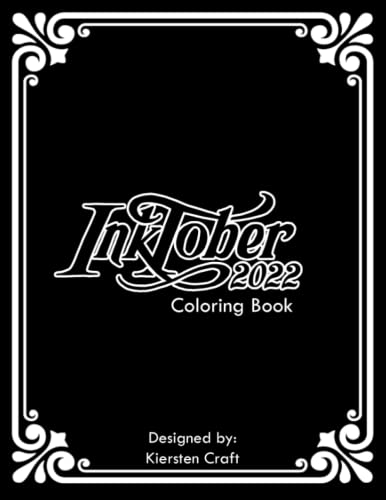 Inktober 2022 Coloring Book