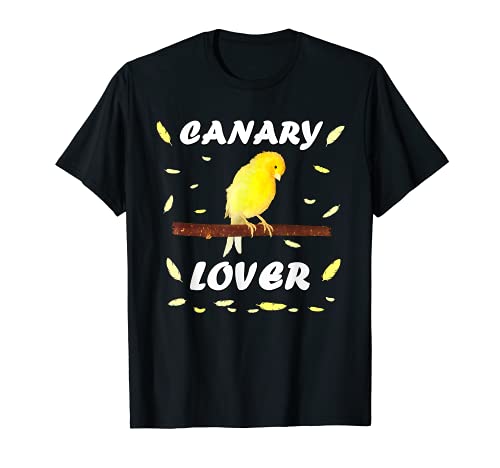 pájaro canario amarillo amigo con plumas Camiseta