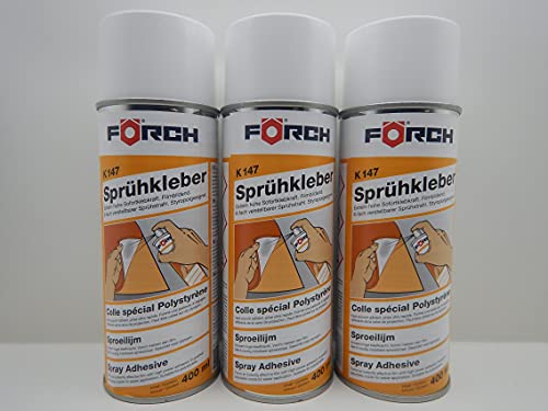 FÖRCH K147 - Pegamento en spray para cuero, tela, yróporo, 400 ml (3)