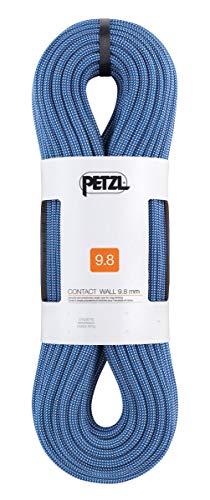 PETZL Contact Wall 9,8 mm Cuerda, Unisex, Azul, (40 M) UK