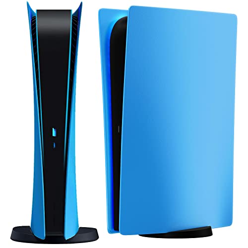 Starlight Blue PS5 - Carcasa de repuesto para placa frontal digital Playstation 5, color azul