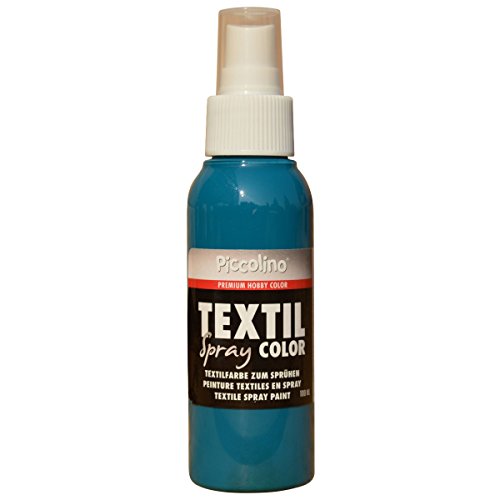 PICCOLINO Spray textil – 100 ml turquesa – Pintura textil para spray