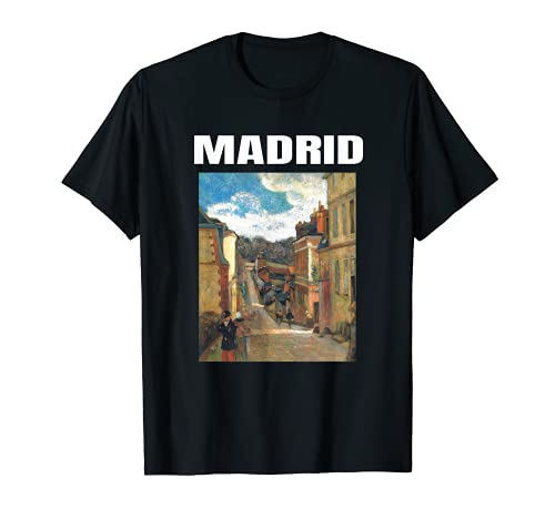 Paul Gauguin Madrid Vintage Retro Arte Clasico Camiseta