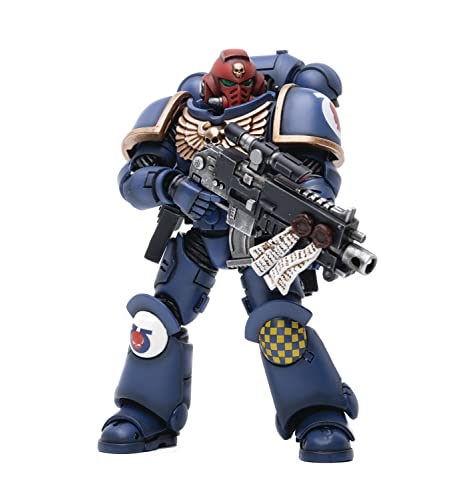 MERCHANDISING LICENCE JOYTOY 1/18 Warhammer 40K Ultramarines Heroes of The Capter Action Figuras (Hermano Veterano Sargento Castor)