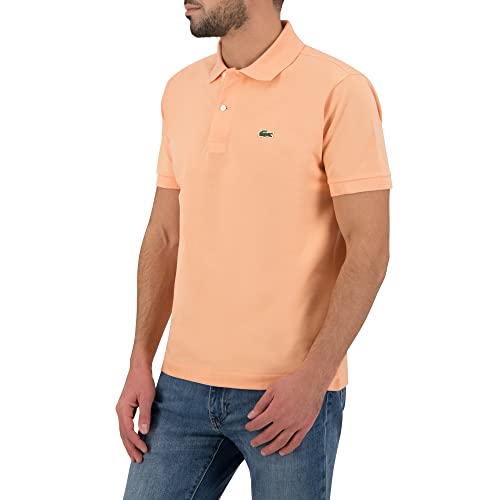 Lacoste-Best Polo MC homme-L1212-00, Naranja Claro, L