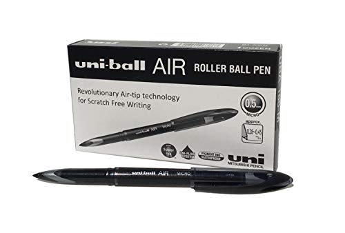 Uni-Ball Uba-188 - Air Micro, 12 Unidades, Negro