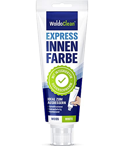 WoldoClean Pintura de retoque para interiores 225 ml – para pared y agujeros perforados