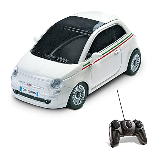 Mondo Motors - Coche con radiocontrol, escala 1:24, modelo New Fiat 500 (63001) (surtido)