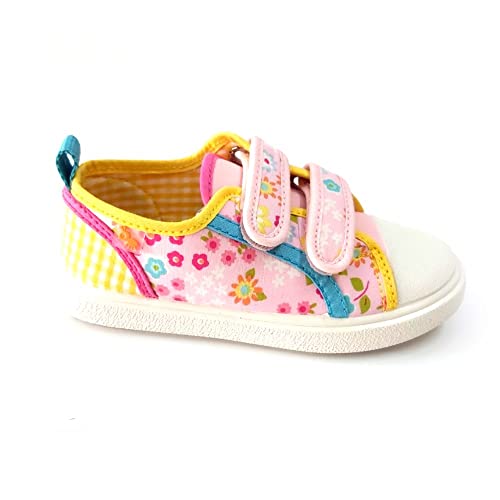 VUL LADI - Zapatillas Lona Velcro - 1050 para: Niñas Color: Jazmin Talla: 28