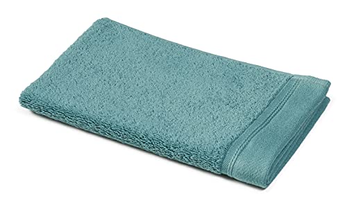 Sowel® Toalla de Invitados de 30 x 50 cm, Toalla de Mano de 100% Algodón Orgánico, Fabricada en Portugal, Color Celadon