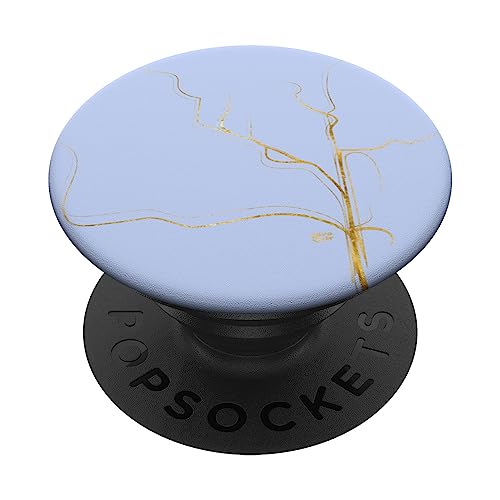 Kintsugi Pastel Azul PopSockets PopGrip Intercambiable