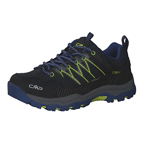 CMP Rigel Low Trekking Shoe Kids WP, Zapato para Caminar, B.Blue-Electric, 40 EU
