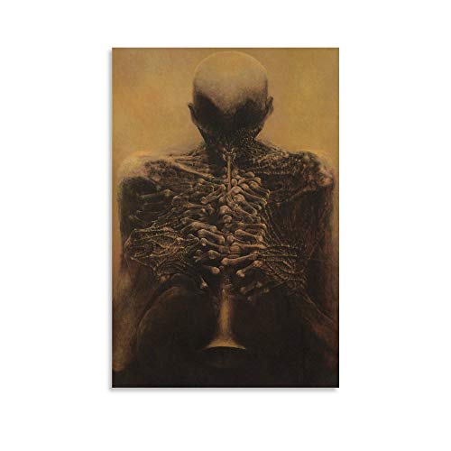 HGFDJ Zdzislaw Beksinski - Póster decorativo para pared (40 x 60 cm)