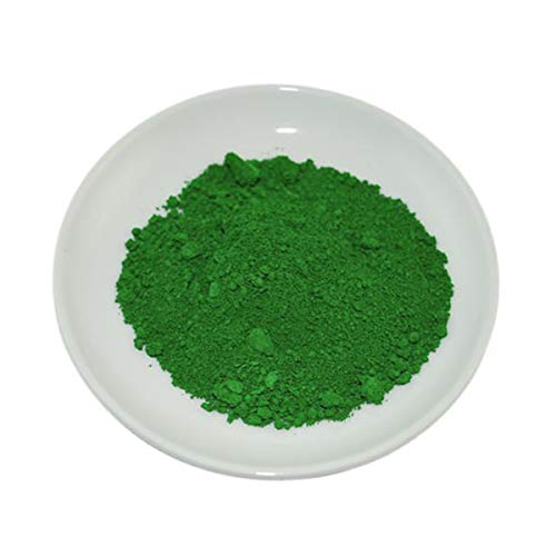 Polvo mineral de óxido de cromo verde 100g