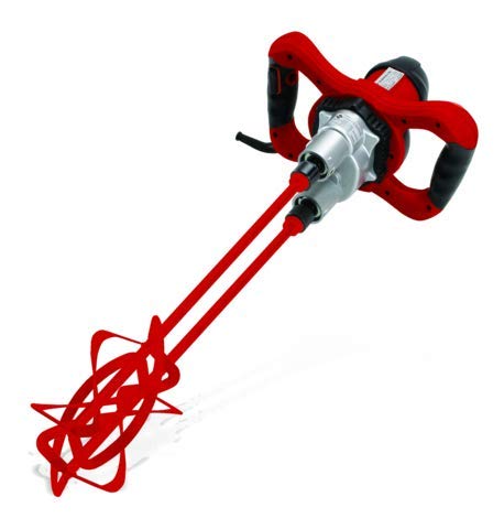 RUBI 25943 Mezclador Rubimix-9 N DUPLEX Especialmente indicado Para adhesivos cementosos y otros materiales. Potencia: 1350 W. Doble aislamiento, 240 V, Rojo