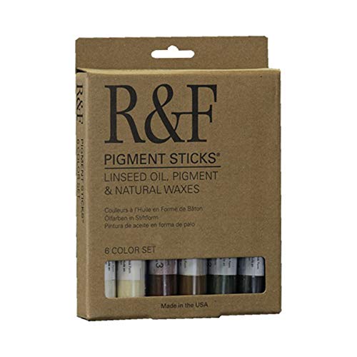 R&F Pigment Sticks Earth Tones Set of 6 (2830)